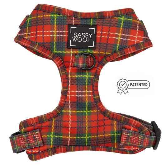 'Deck The Paws' Adjustable Dog Harness