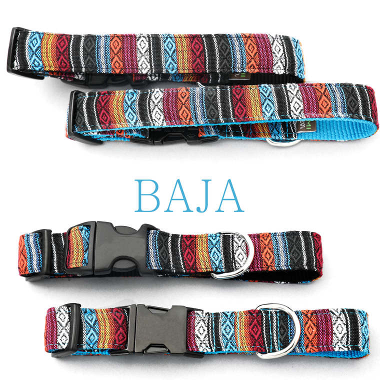 Baja Sarape Beach Blanket Collar