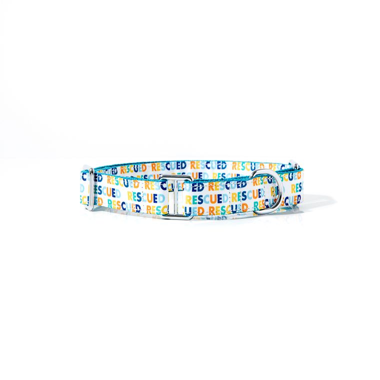 Rescued Martingale Adjustable Collar - Med/Large